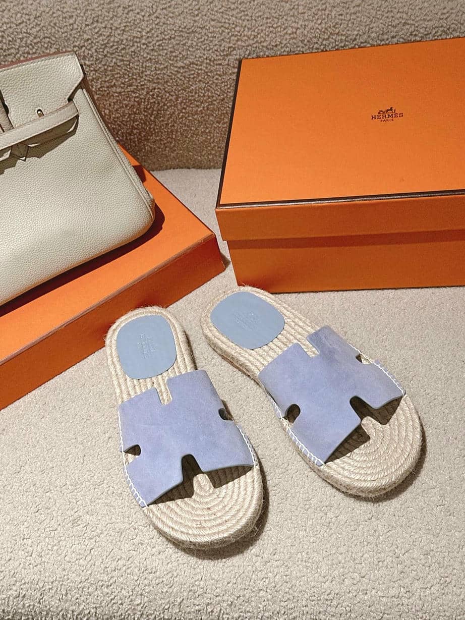 Hermes Man Straw Sandal-15